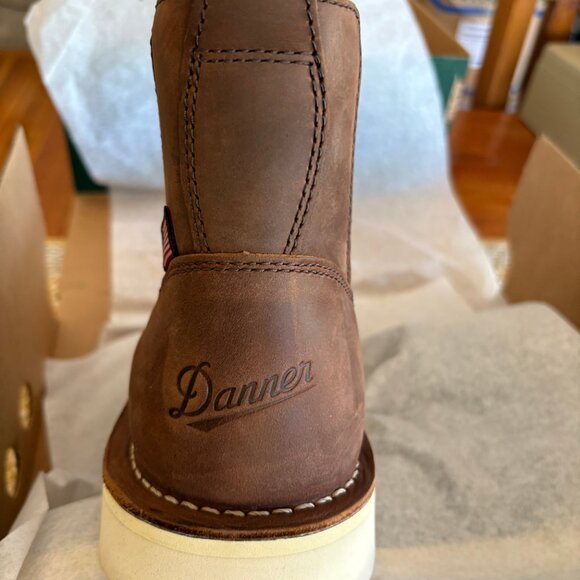 BRAND NEW Danner Bull Run Chelsea 6" Brown Wedge Boot - Picture 6 of 7